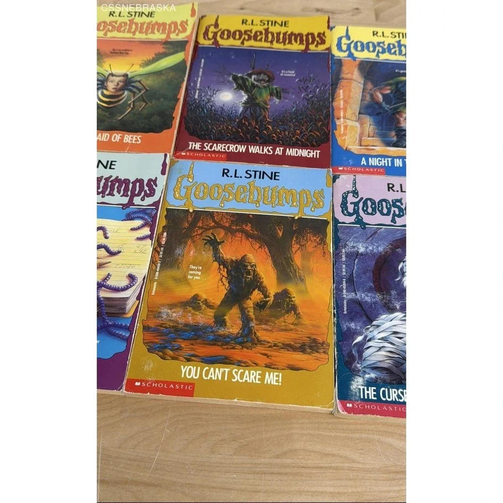 VINTAGE Goosebumps LOT of 6 Books~1990's 2st Printings‎